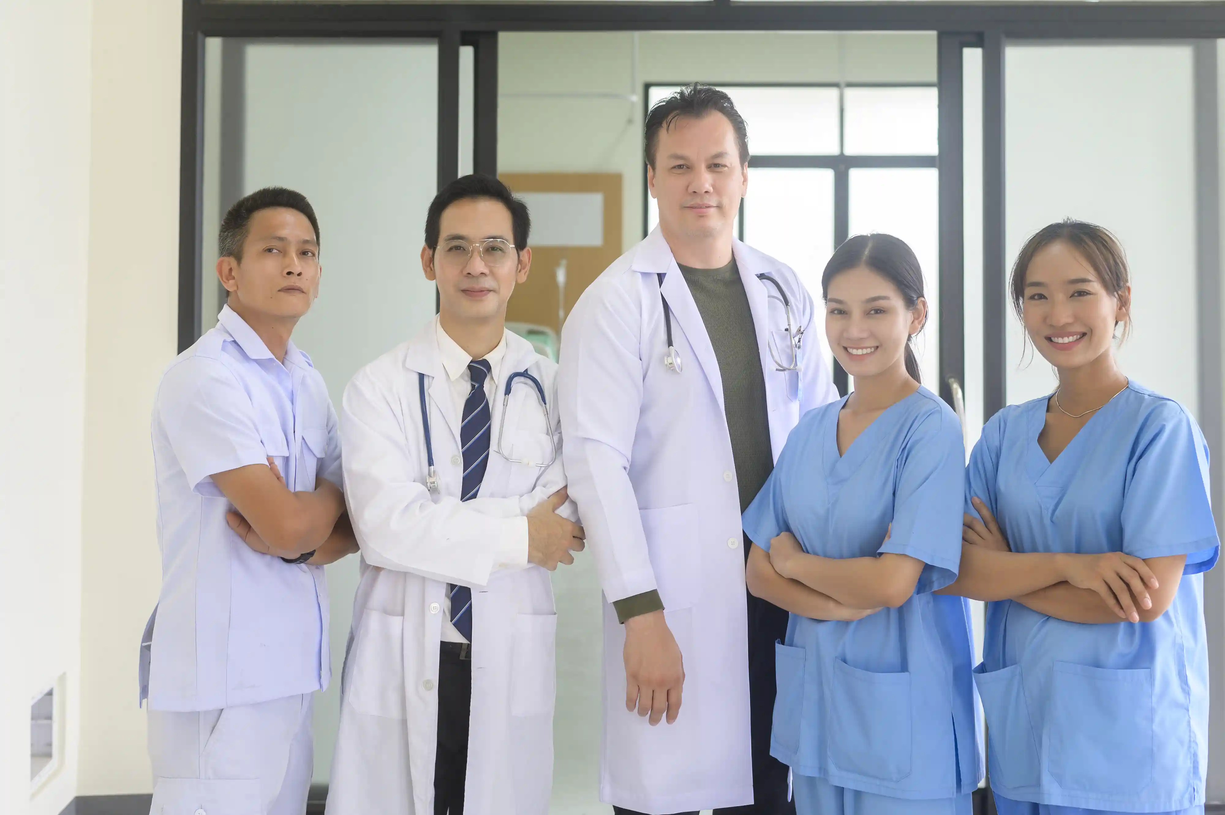 Tenaga medis Klinik Pfander
